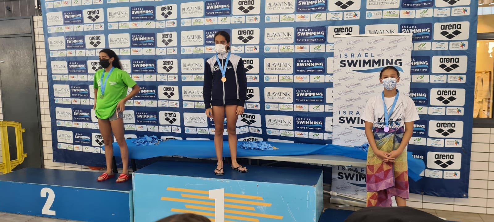 אלופת ישראל בשחייה לגילאים צעירים – מקריית ים!