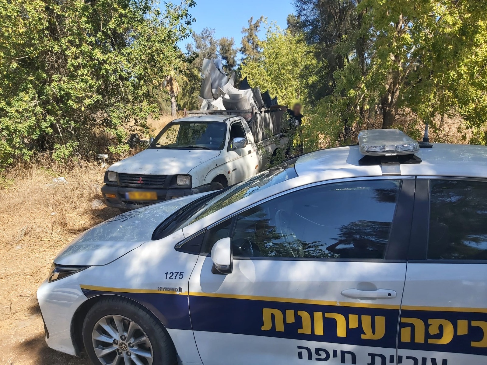 נקנס אדם לאחר שנתפס משליך פסולת תעשייתית במפרץ חיפה