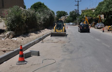 עבודות תשתית נרחבות ברחוב הרצוג ק. אתא