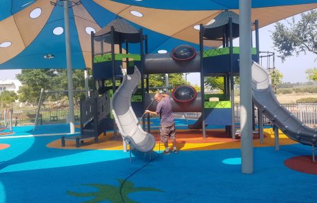 מבצע אכיפה מוגבר של תופעות וונדליזם בקריית אתא