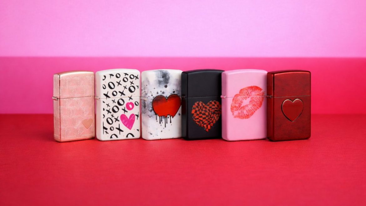 מציתי האהבה של ZIPPO חוזרים בקולקציה רומנטית