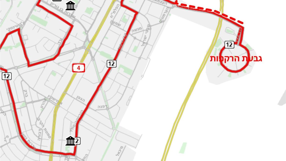 קו 14 יתוגבר וקו 12א יחבר בין גבעת הרקפות לנאות אפק בקריית ביאליק