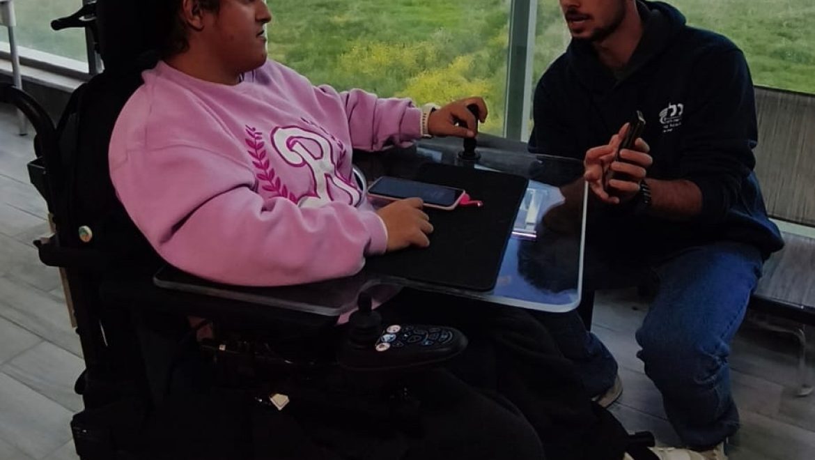 הקשר המרגש בין מכינת "גל" לקהילת הנגישות בקריית ביאליק