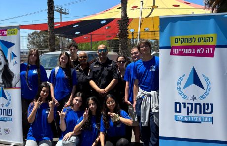 יום חשיפה עוצמתי ליחידות המשטרה וההצלה בתיכון  אורט קריית ביאליק