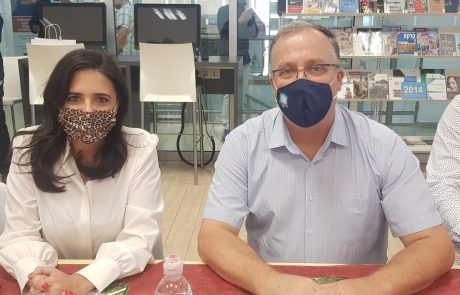 שרת הפנים איילת שקד ביקרה בקריית ביאליק