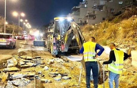 החלו העבודות לסלילת כביש דורי