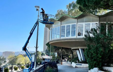 הותקנו מצלמות אבטחה חדשות לאורך "טיילת לואי" וב"גן האם"