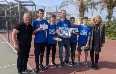 פרס בינלאומי בתחרות הבינה המלאכותית לתלמידי בסמ"ת חיפה