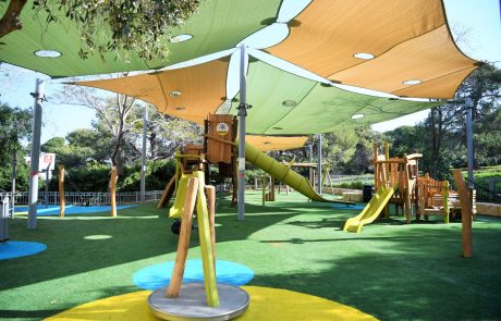 הסתיימו העבודות לשדרוג 6 גני משחקים ברחבי חיפה