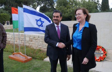 הבעלות על נמל חיפה עברה לידי קבוצת "אדאני" ההודית