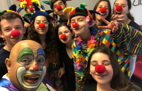 מאה תלמידי כיתות ח' הוכשרו בנושא שמחת הנתינה