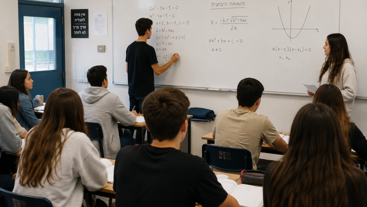 שנה שנייה ברציפות: תיכון רוגוזין בקרית אתא זכה בתגמול הדיפרנציאלי של משרד החינוך
